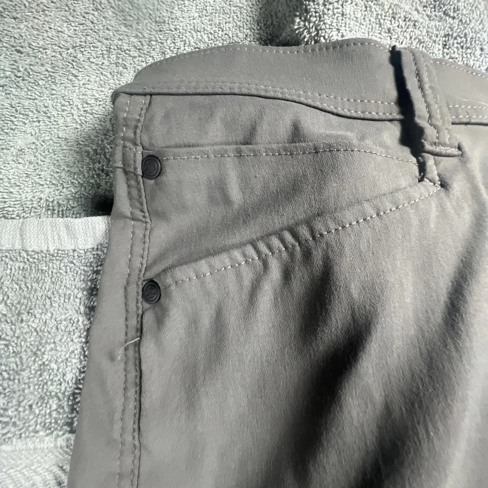 Wrangler ATG Mens Gray All Terrain Gear Pants 30x32 Stretch Nylon Outdoor Hiking - Picture 3 of 10